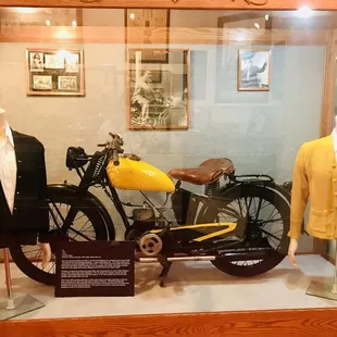 James Dean&apos;s 1947 Czech 125cc motorcycle.