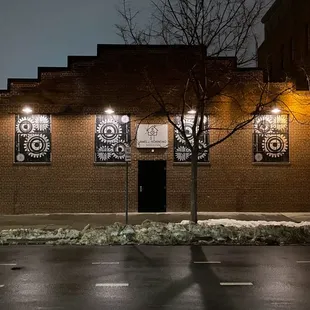 The front entrance of the James J Fiorentino Museum