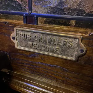 the name of the pub