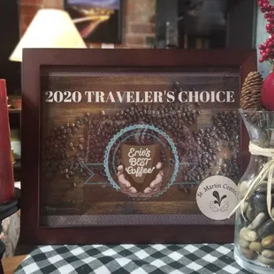 2020 Traveler&apos;s Choice - Erie&apos;s Best Coffee