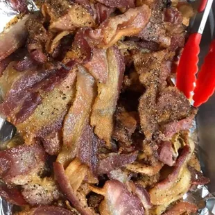 Pepper-Garlic Bacon