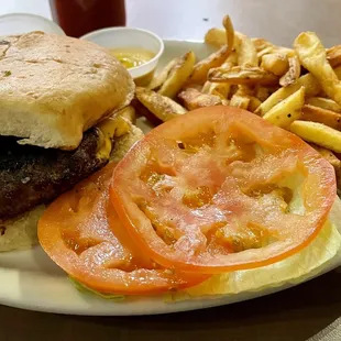 The Jay Burger with Jalapeño sourdough bun