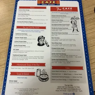 Menus