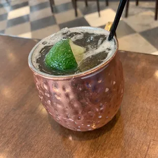 Bourbon Apple Mule