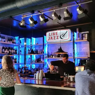 Bar looks different than last visit