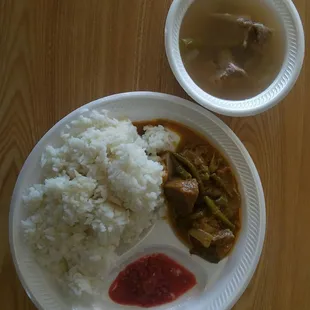 Kare Kare and Sinigang