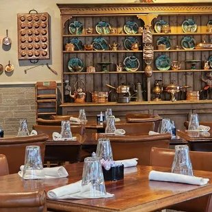 Decor is great representation of family values here.