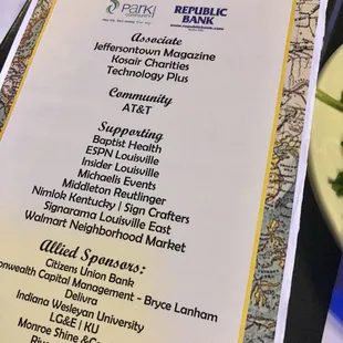 At Chamber Jeffersontown annual meeting/dinner 2018