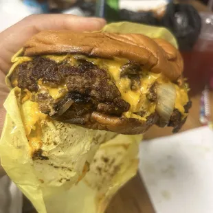 Oxtail Smash Burger