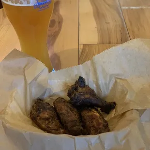 Wet hot! Awesome wings!!! Deep flavor