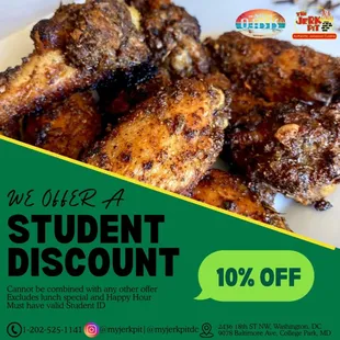 Student discount