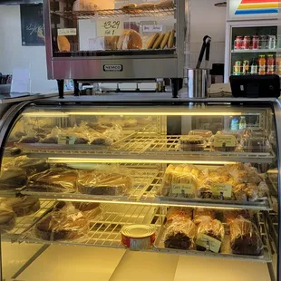 a display of pastries