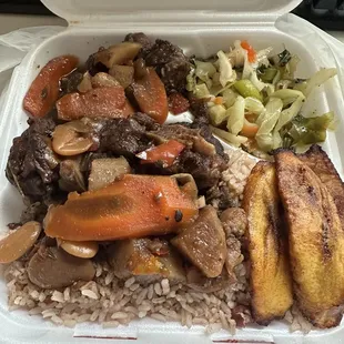 Oxtail plate