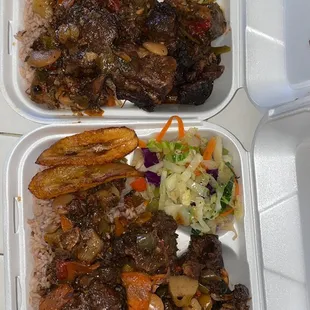 Oxtail plate