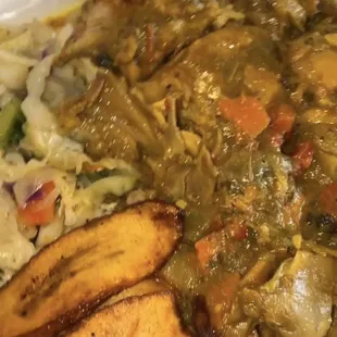 Curry chicken