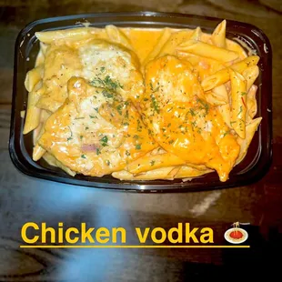 Chicken vodka