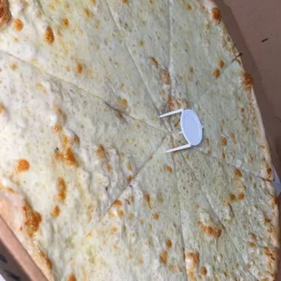 White Pizza, Grande cheese, oregano and Garlic and Oil