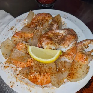 Steamed Shrimp
