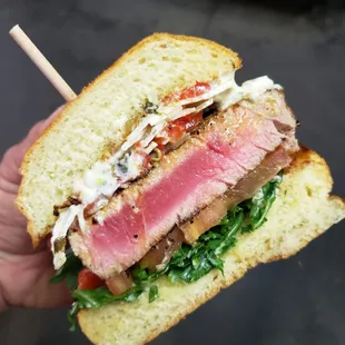 Blackened Ahi Sandwich
