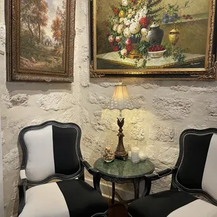 Seating is Instagram worthy.