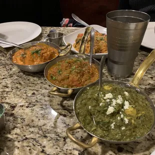 Some nice dishes at Jewel in the Crown