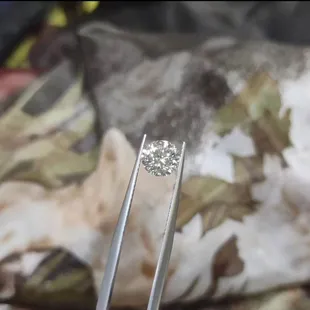 1.11 Carat GIA Certified H Color, VS Clarity Natural Diamond.