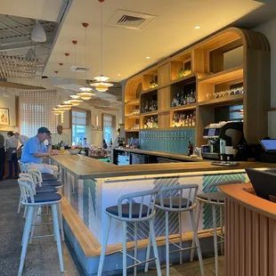 The bar