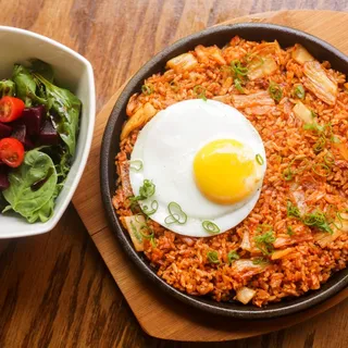 Kimchi Fried Rice with Egg