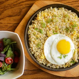 Vegetable Egg Fried Rice with Egg