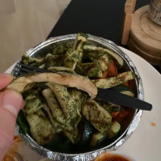 Grilled Chicken with Sauted Vegetables