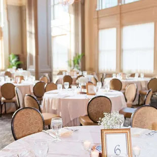 Marshall Ballroom Wedding Reception