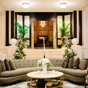 Lobby with a View into the Marshall Ballroom