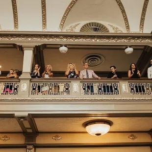 Balcony in the Virginia Ballroom