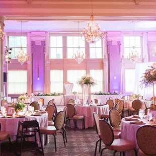 Marshall Ballroom Wedding Reception