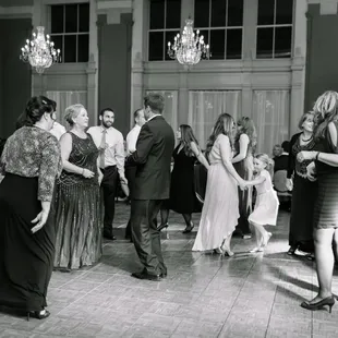 Dance Floor in the Marshall Ballroom