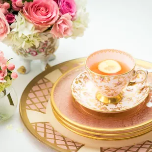 Enjoy a delicious cup of tea at The Johnston House.