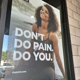 Don&apos;t do pain. Do you. Stop by our clinic for an adjustment, we are open 7 days a week!