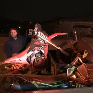 It happens ,breakdowns everyone helps out!