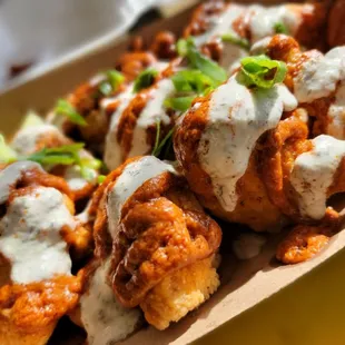 Gluten free cauliflower wings