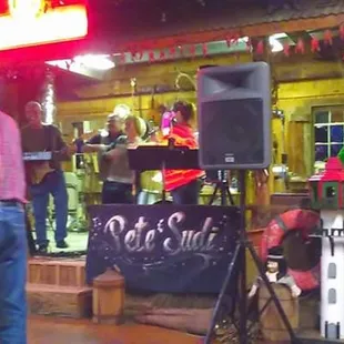 Cajun dancing  and live music