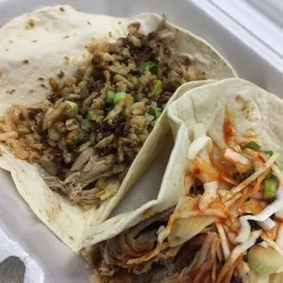 Peking pork &amp; Korean BBQ