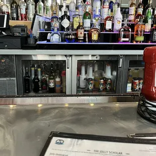 Properly stored (after opening) Vermouth. In the fridge! Well done. Great bar.