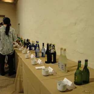Joy of Sake Honolulu Aug. 2010 - Daiginjo B table ($$$ stuff)