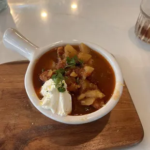 Chorizo soup