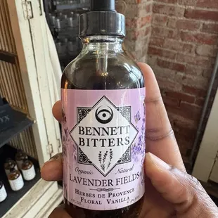 Inside -- Lavender Fields Bitter ($28) -- on Wednesday afternoon, 11 December 2024. I just took a photo - I did not buy this