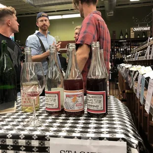 If you see these bottles, buy them. Local guy from Santa Cruz makes incredible natural wines.