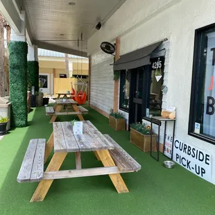 Super chic sitting area