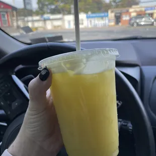 Pineapple mint juice