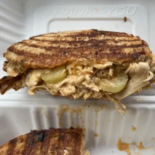 Buff Chick Panini inside view.