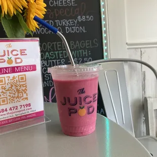 16 oz. Pitaya Smoothie